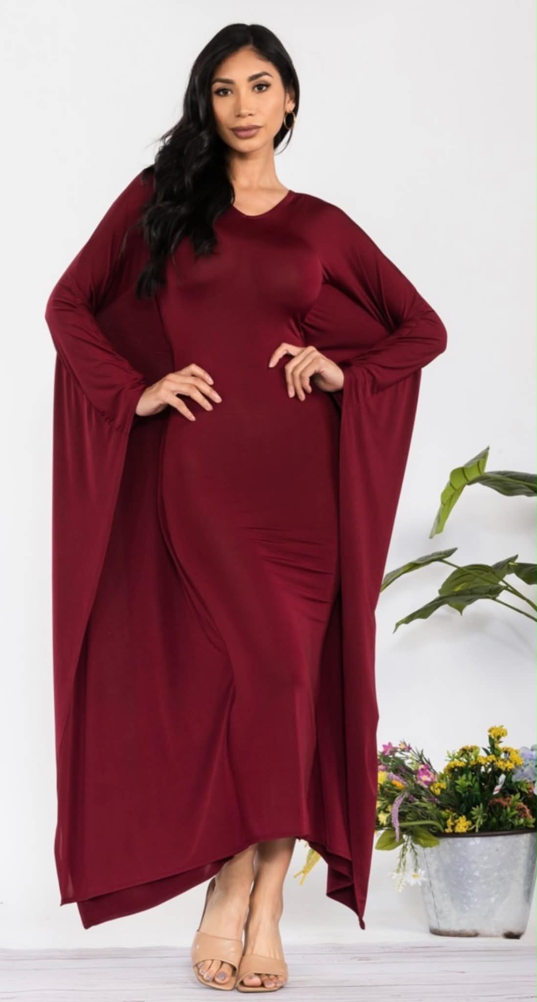 Crimson Goddess Dress