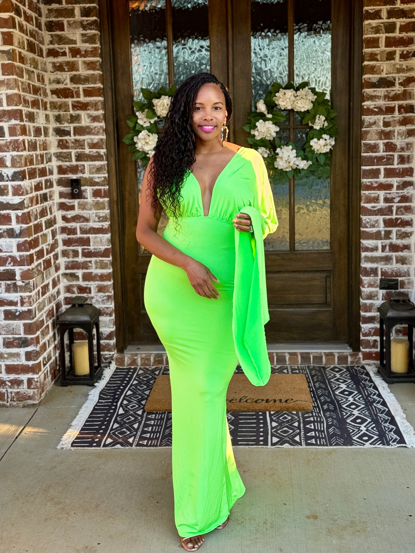 Go With The Glow Dress
