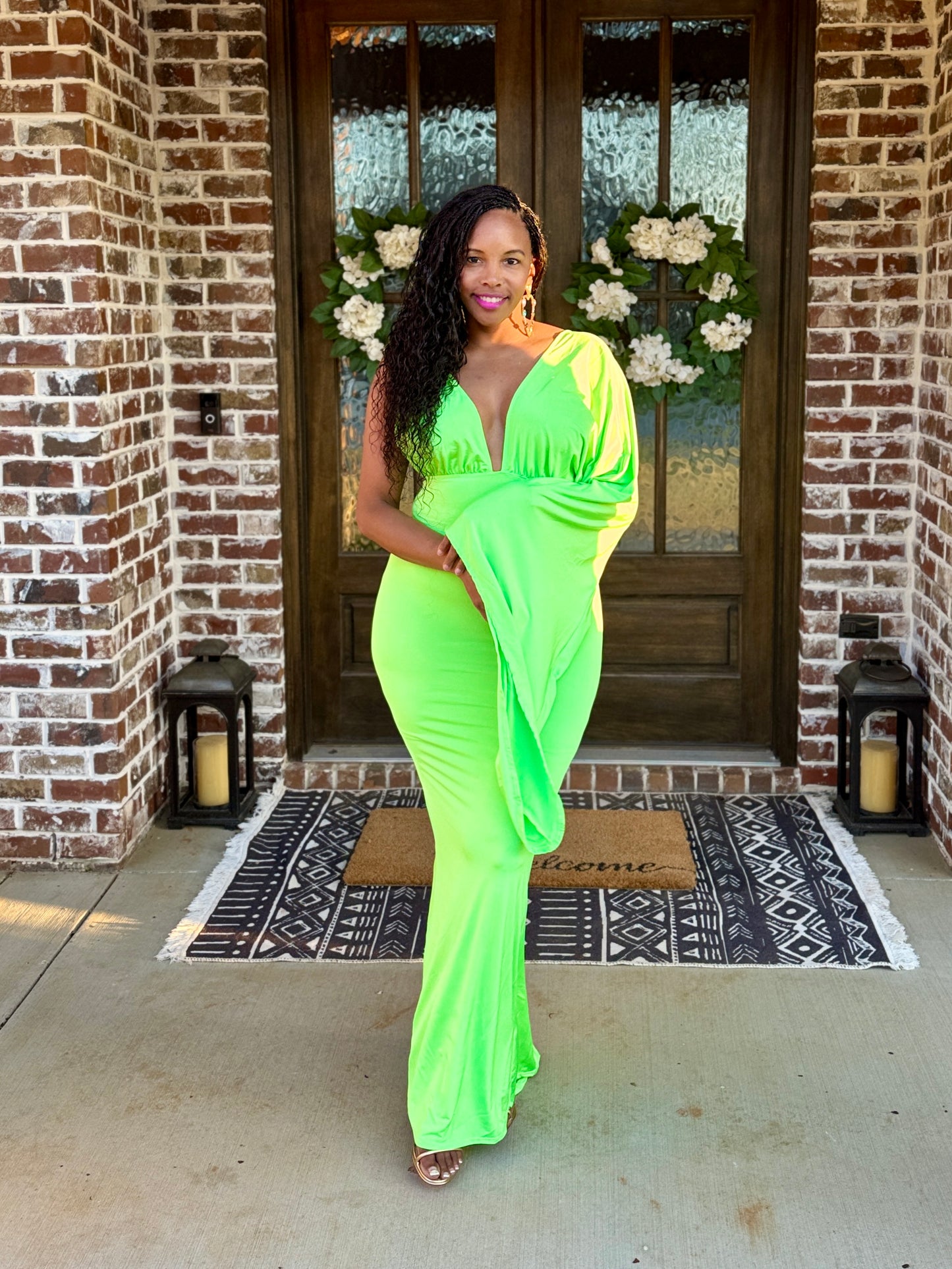 Go With The Glow Dress