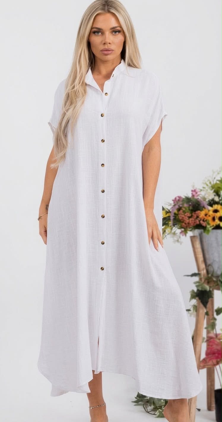 Buttoned Up Dress