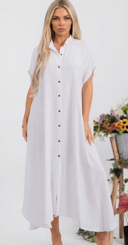 Buttoned Up Dress